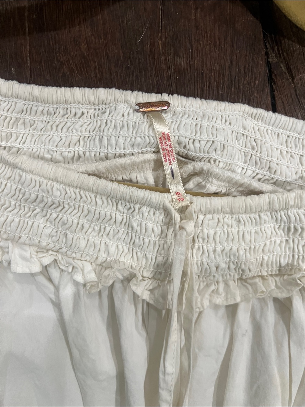 Free People elastic waist peasant skirt . Size XL - Picture 4 of 4
